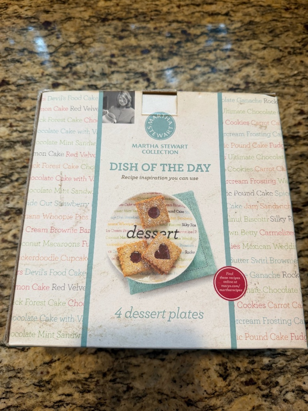 Martha Stewart Dessert Plates